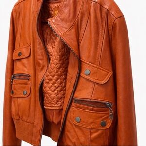 🔥 RARE Vintage Rocco Tuscani Genuine Leather Jacket – 3X UNISEX 🔥